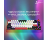 Ajazz AK820 MAX Avocado Switch Black Gray RGB z ekranem - 1536370 - zdjęcie 11